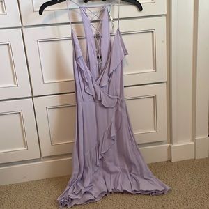 Purple dress never worn size small